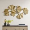 Gold Foil Metal Ginkgo Leaf Wall Decor - as Pic