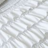 Ruffle Comforter Set - as Pic