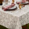 Outdoor Patio Table Decor Tablecloth with Zipper 60 Inch Round - As pic show - Style B