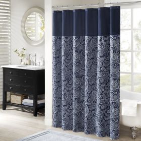 Jacquard Shower Curtain (Color: as Pic)